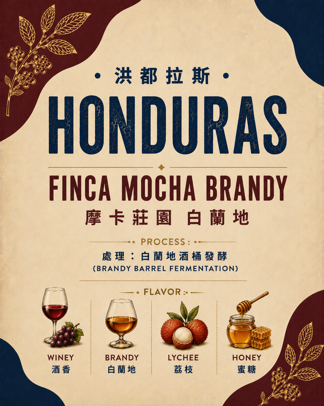 【洪都拉斯 Honduras】Finca Mocha Brandy 
