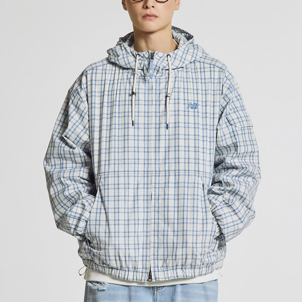 [NEW BALANCE] UNI 2002 ARCHIEVE HOODIE POCKET JACKET 