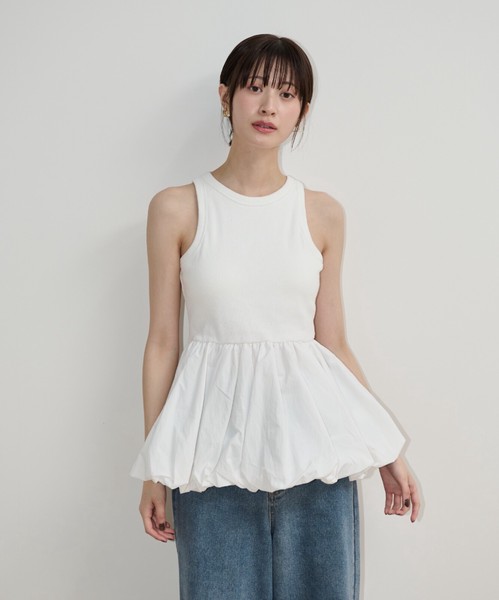 入膊泡泡背心【JT027】