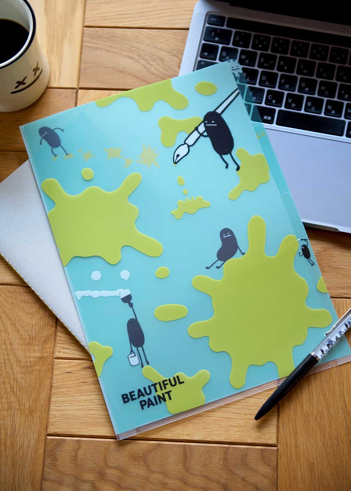 📦訂購 日本限定 graniph Beautiful Shadow A4 File 三層袋透明文件夾