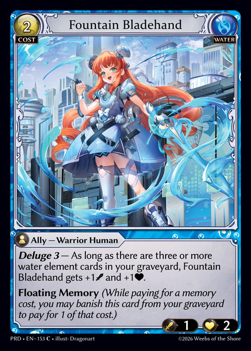 Fountain Bladehand / PRD-153 (C)