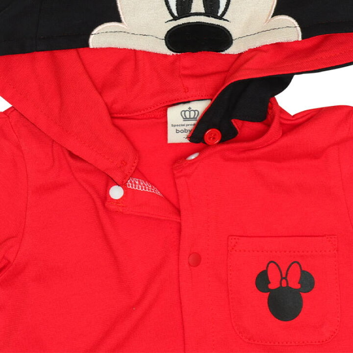 🇯🇵預訂 日本直送🇯🇵Babydoll x Disney兩色人物造型連帽短袖包屁裙