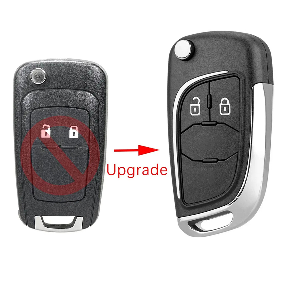 適用於別克 雪佛蘭折疊汽車鑰匙殼 別克 2鍵 UA0548