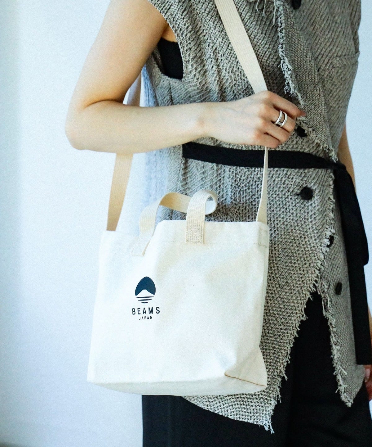 日本製BEAMS JAPAN 2way袋