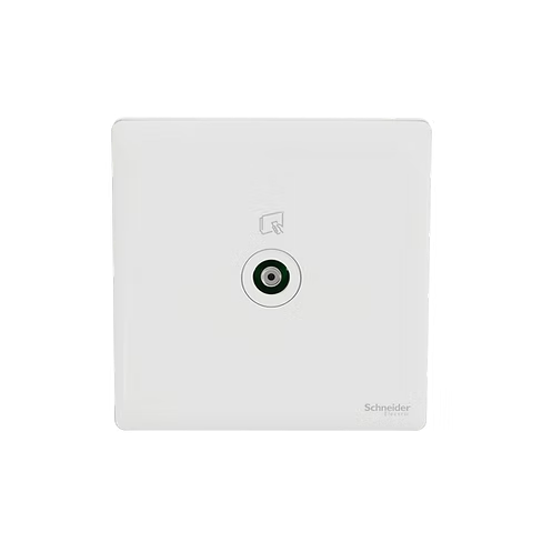 施耐德 Unica X 皎月白 單位 TV蘇