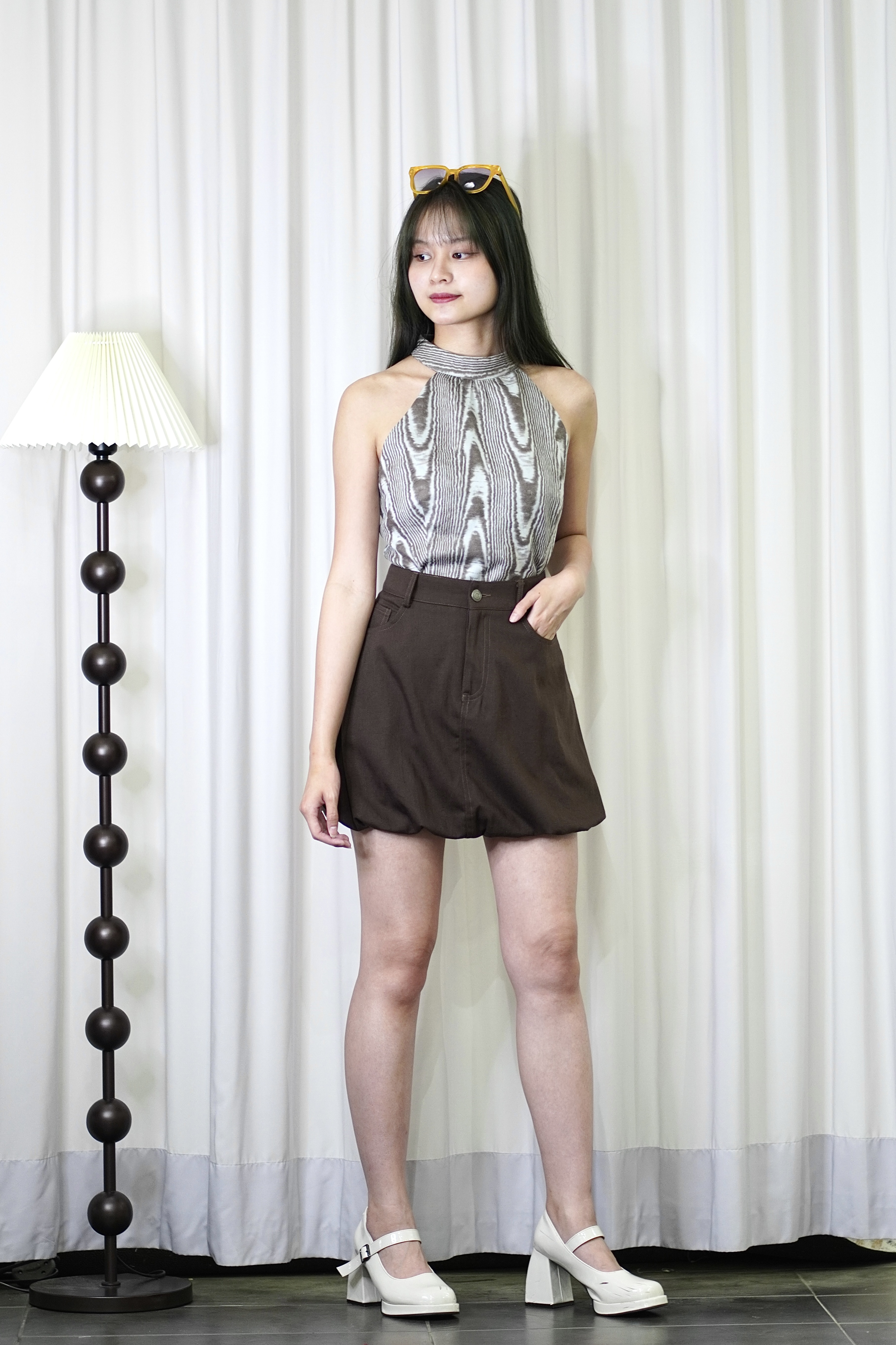 965692 Bubble Mini Skirt