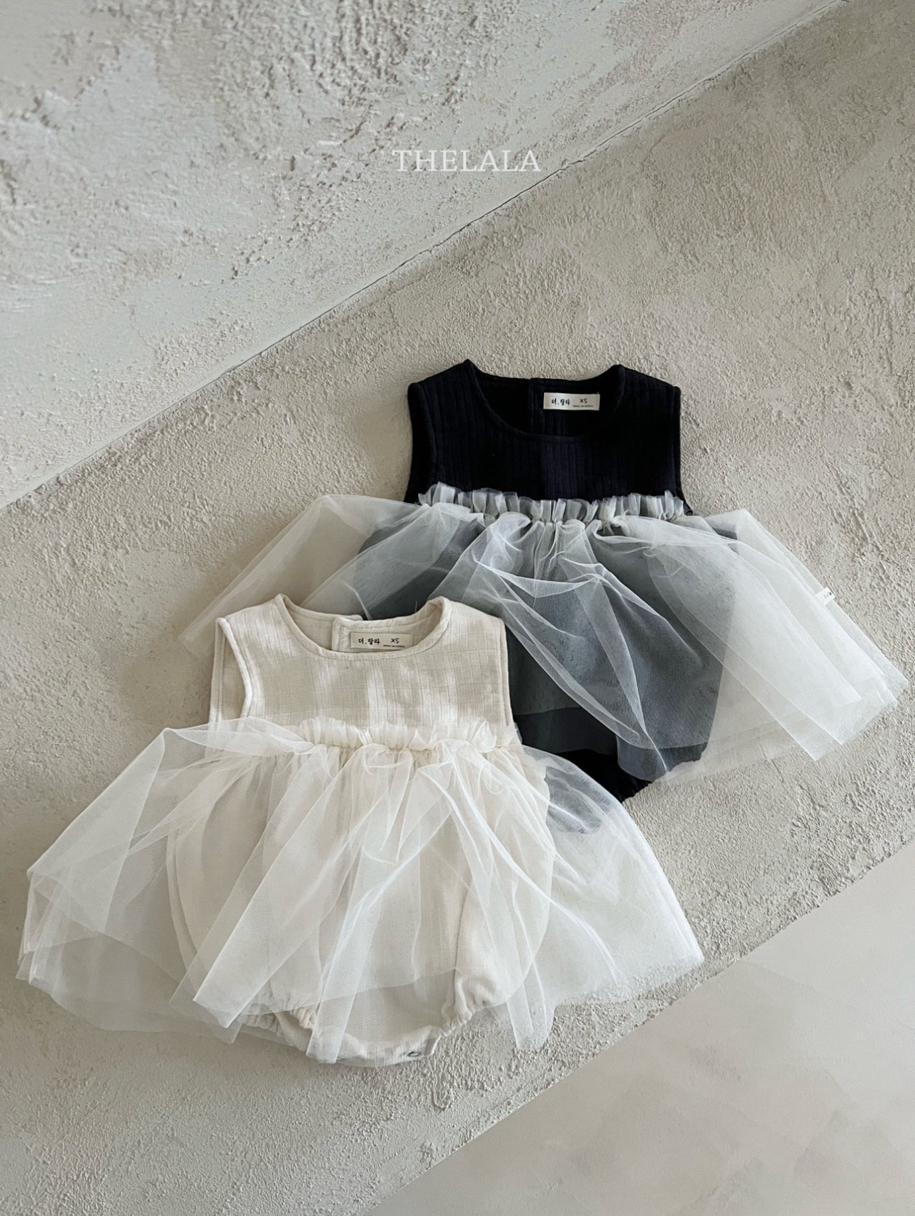 🌸預訂 韓國直送🌸🇰🇷THELALA兩色優雅薄紗背心包屁衣