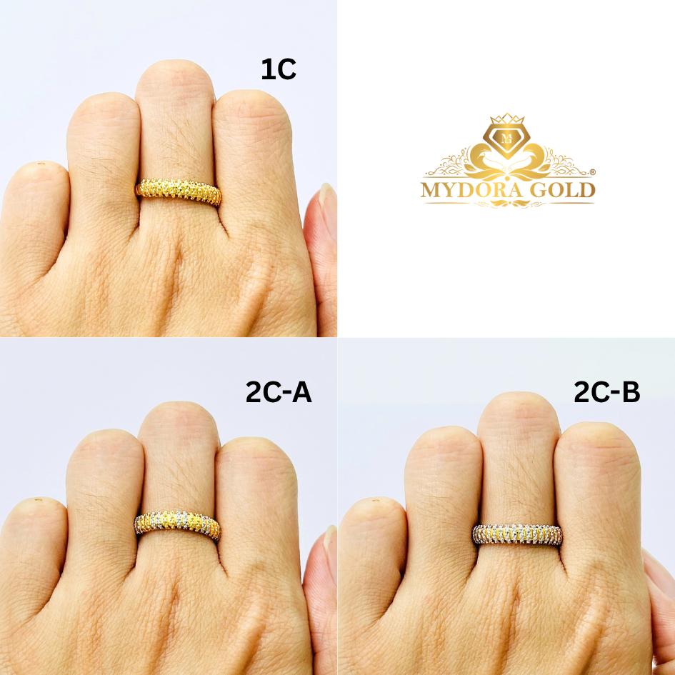 MYDORA EMAS 916 Cincin Mini Sparkle Liner Cut (5G) l EMAS 916/22K