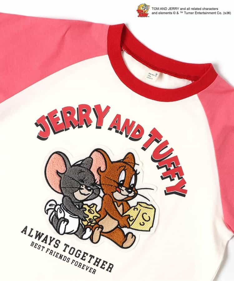 🇯🇵預訂 日本直送🇯🇵Apres les cours x Tom & Jerry系列四色人物刺繡貼花拼色短袖T恤