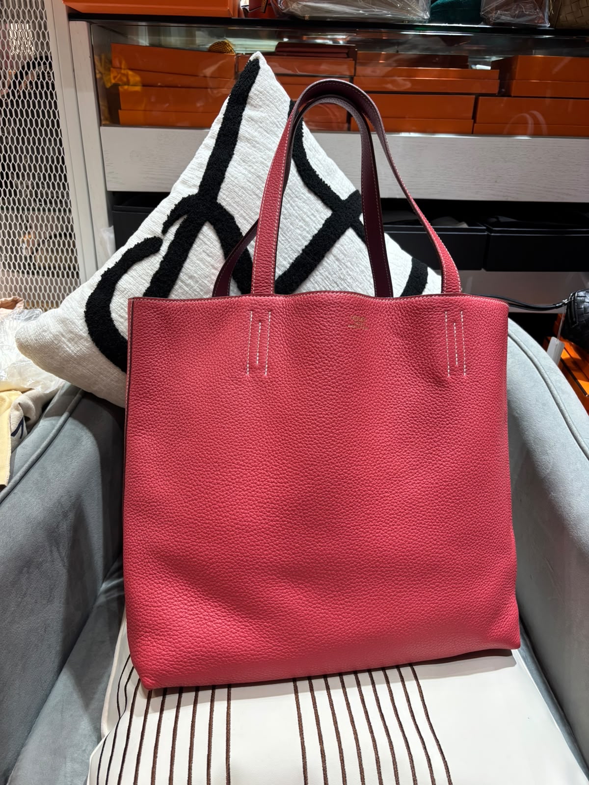 Hermes Double Sens Stamp [R] 100%Authentic, 95%New ✅Dust bag