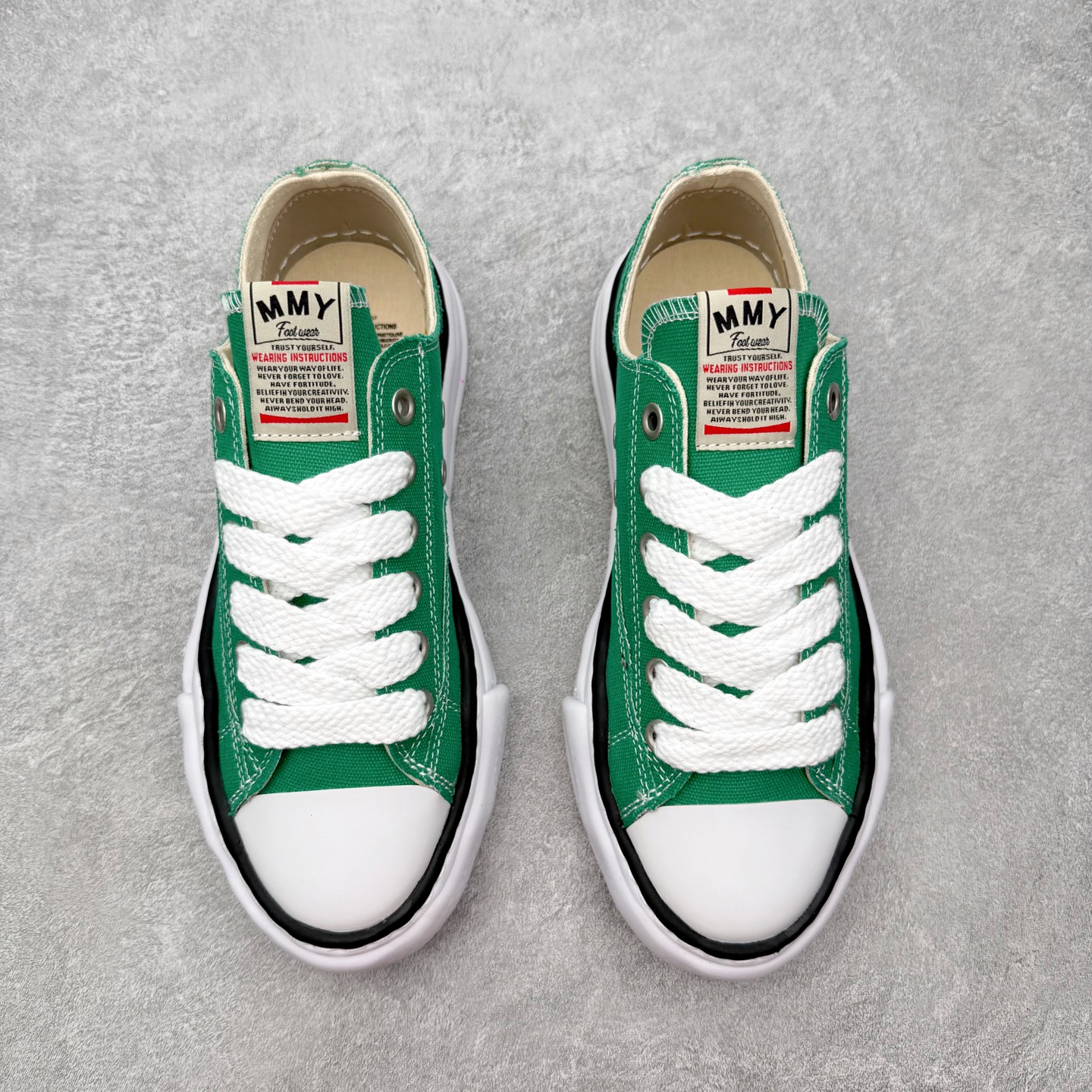 Maison Mihara Yasuhiro MMY "Peterson" OG Sole Canvas Low-top Sneaker