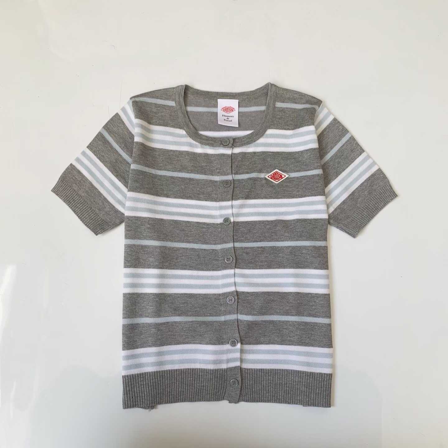 預訂 Danton間條針織上衣 [貨號26A1443]