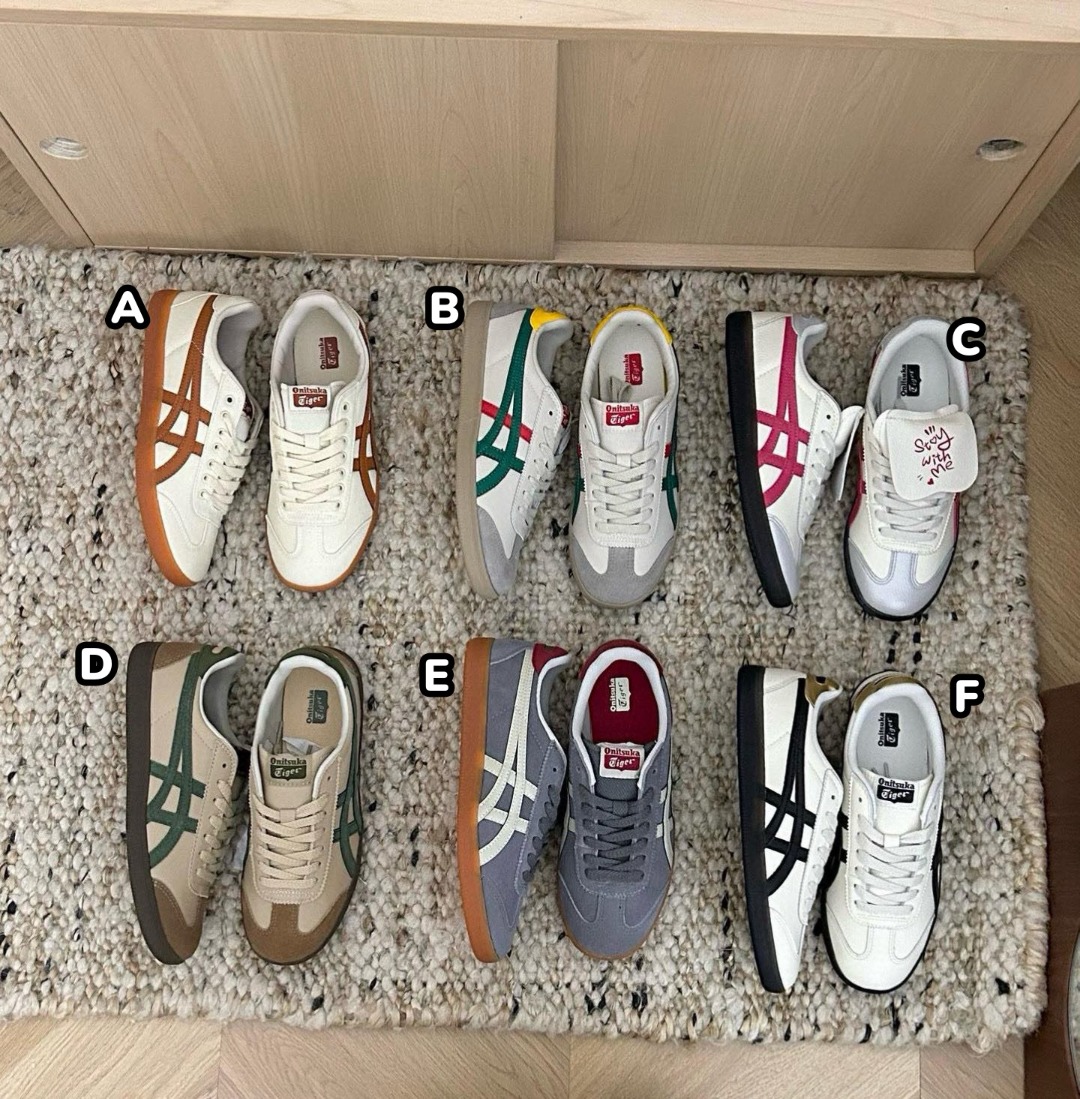 Onitsuka Tiger 復古德訓低幫運動鞋