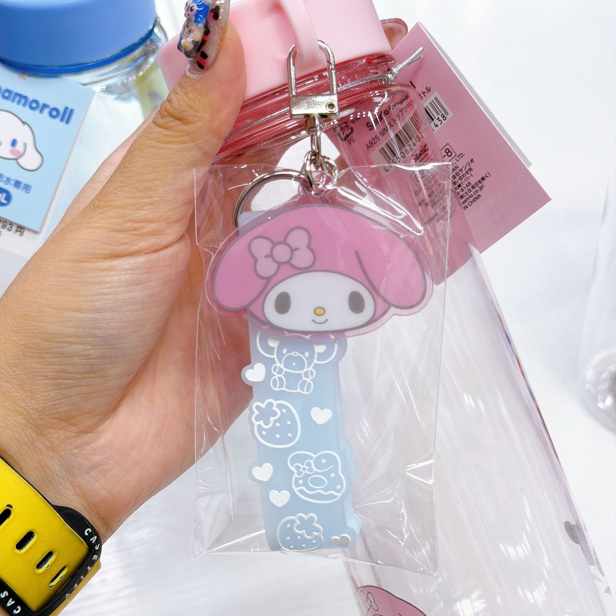 日本直送Sanrio520ml水樽連帶