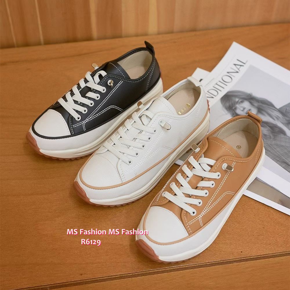 R6129 韓國🇰🇷後星星綁帶Sneakers