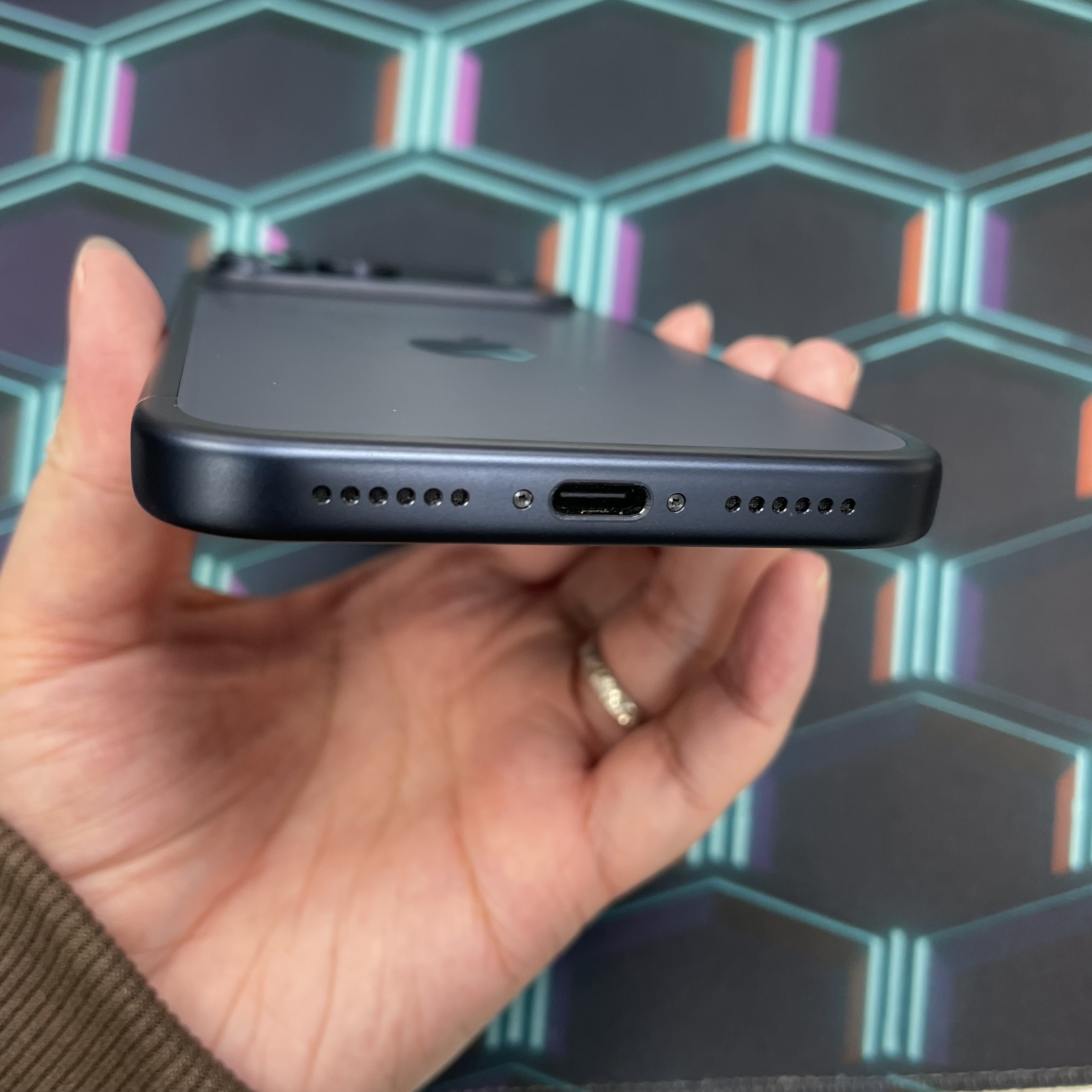 *6033 17 Promax 完美機 256GB 電100 藍色 blue