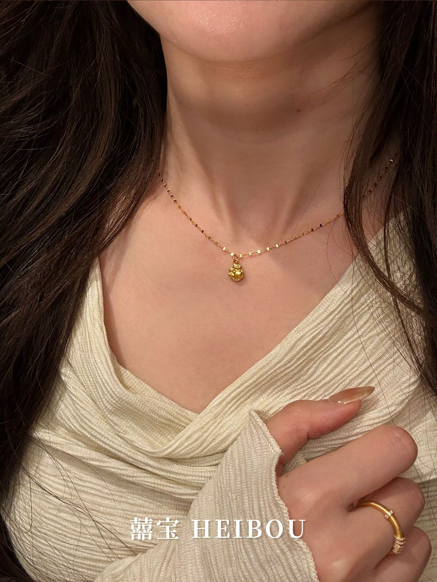 【无氢款】小猫爪-吊坠