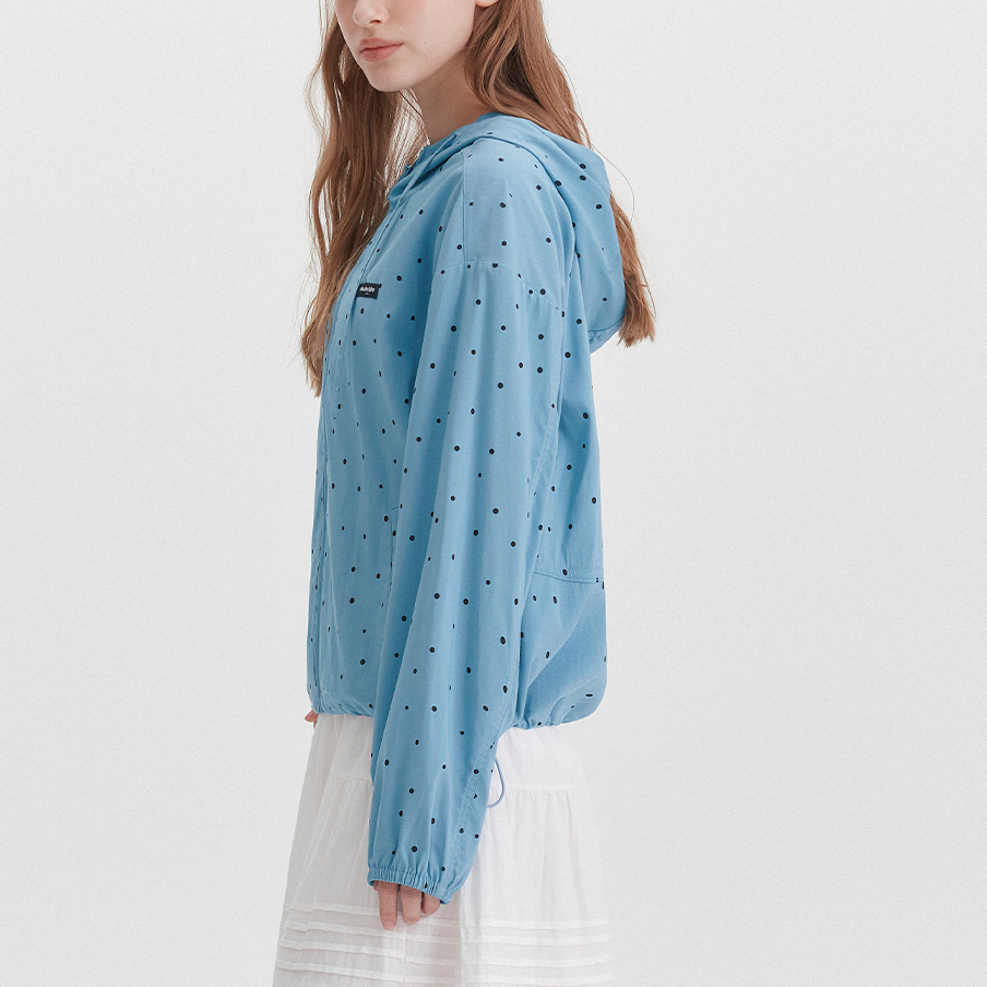 [marie claire] Dot Hood Windbreaker (2色)