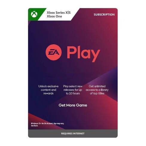 (🔥FLASH SALE🔥) Ea Play Membership 1 Month & 3 Months (Xbox One / Xbox Series S / Xbox Series X)