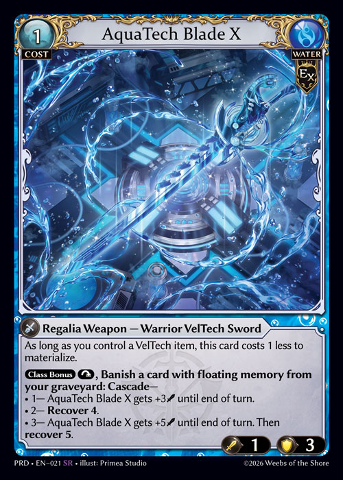 AquaTech Blade X / PRD-021 (SR)