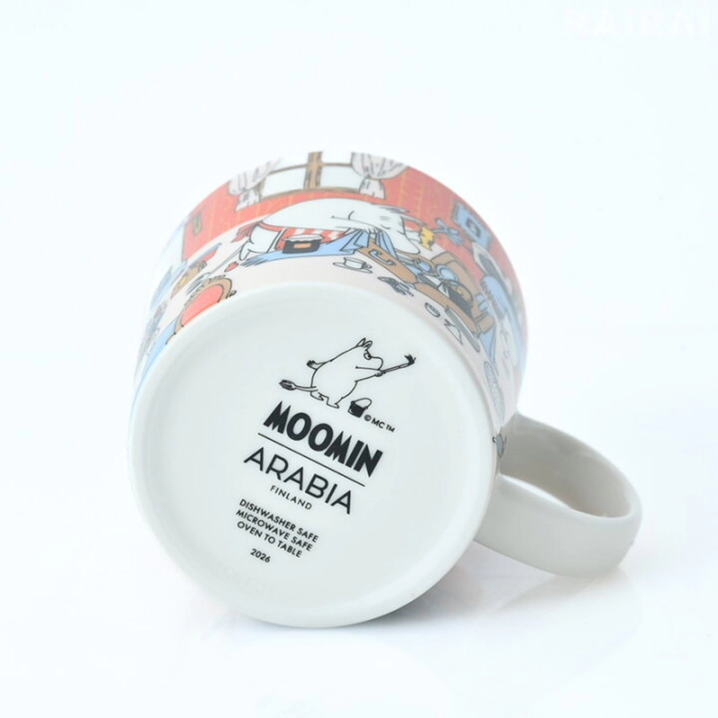 【日本直送】ARABIA Moomin 2026 夏季限量馬克杯｜假日狂歡・280ml