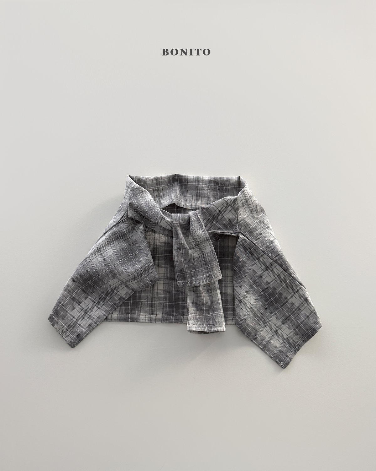 Bonito | Chec Shawl (Pink/Grey free size )