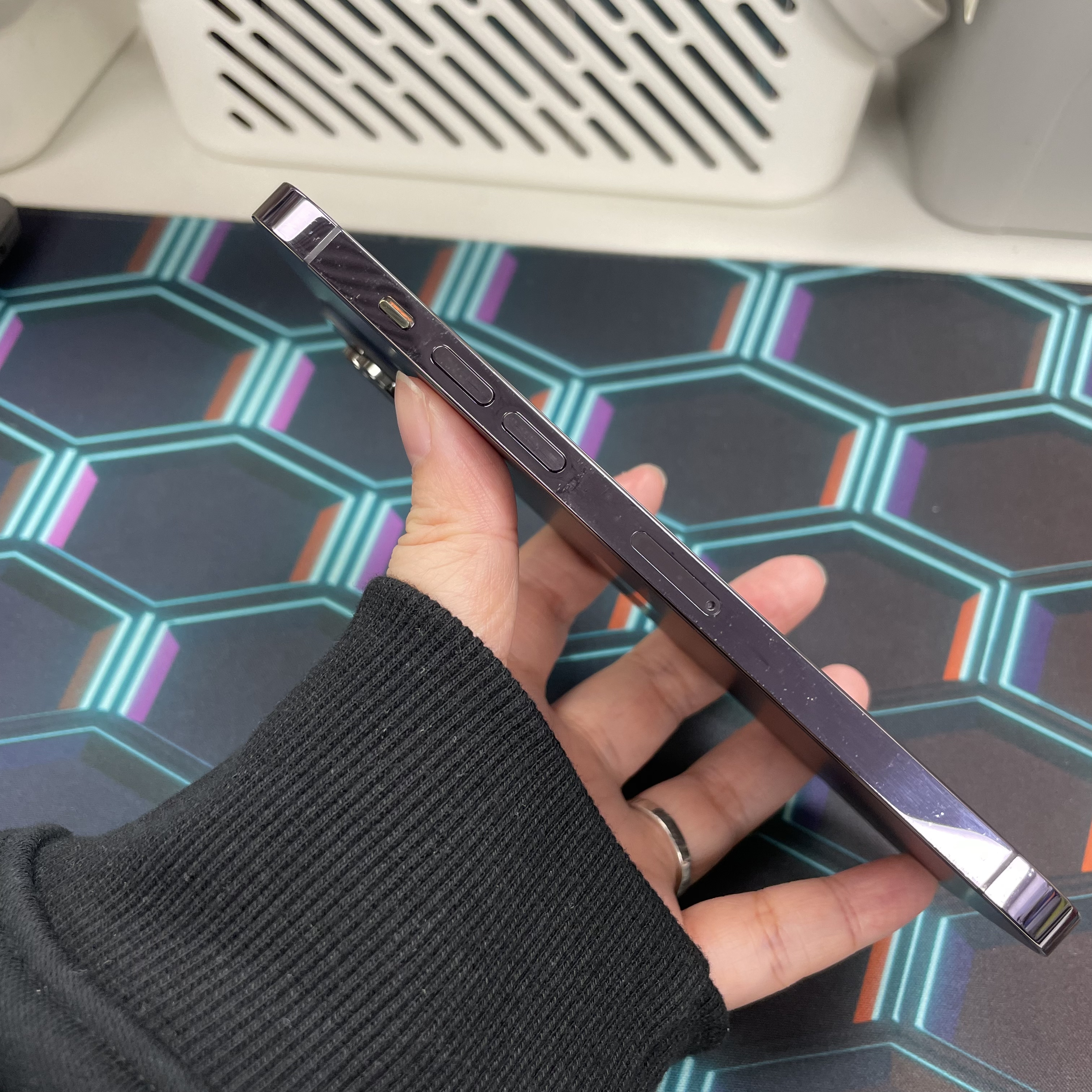 *5744 14 Promax 日版 靚機 128GB 電84 紫色 purple