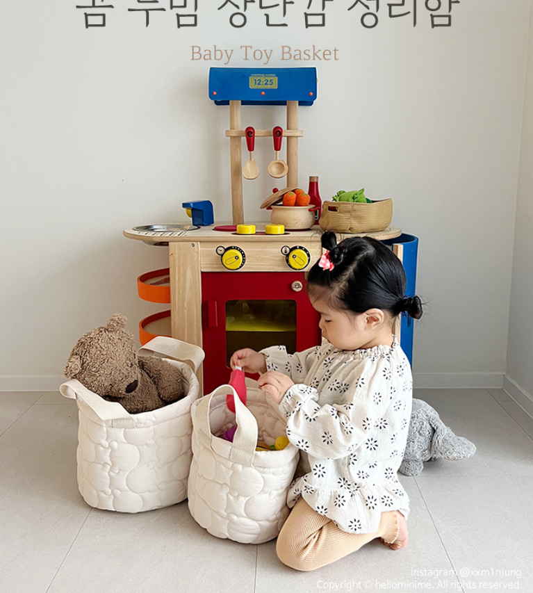 韓國Hello Minime 置物籃Toy Basket(L)