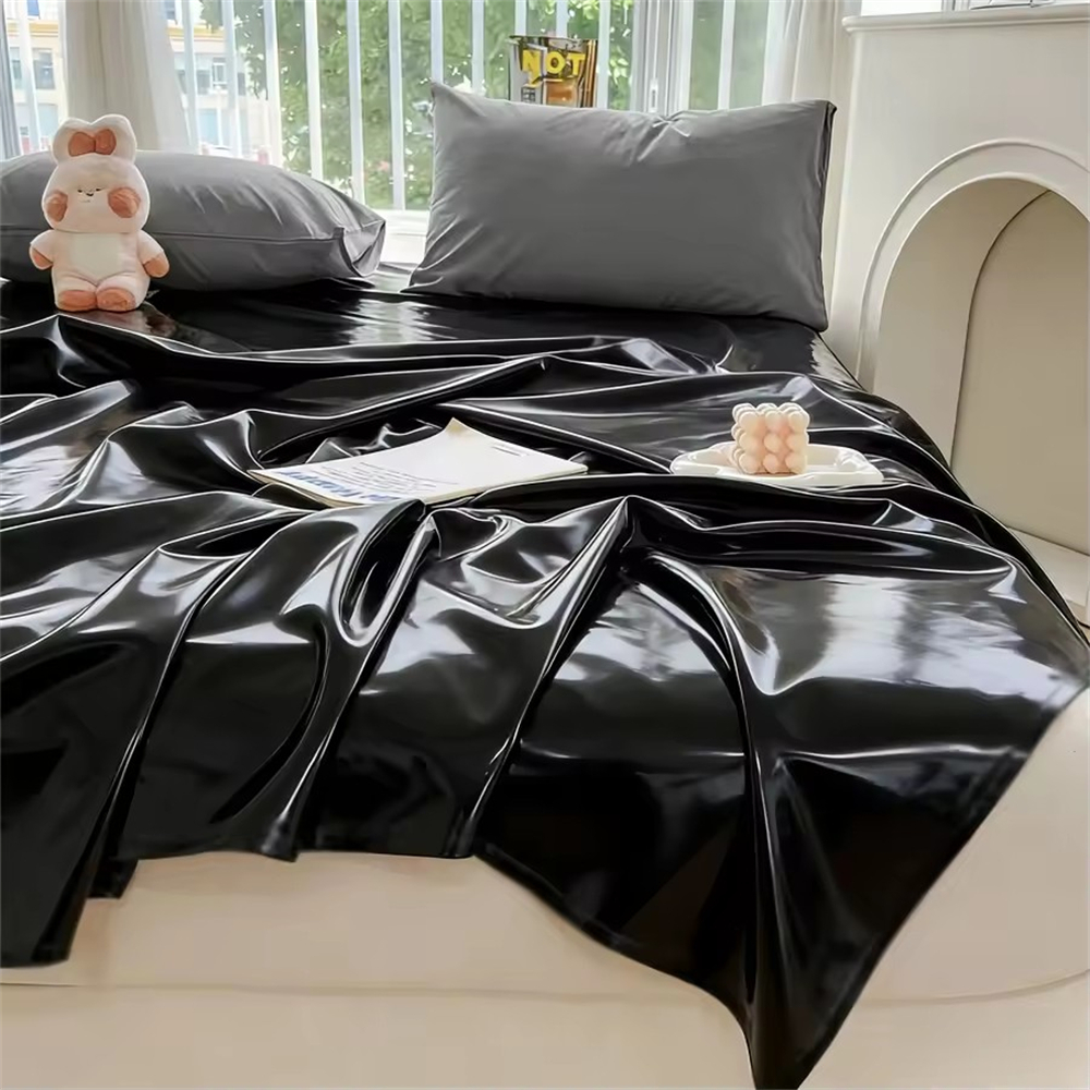 PVC床單 130*220cm 黑色 UB0276