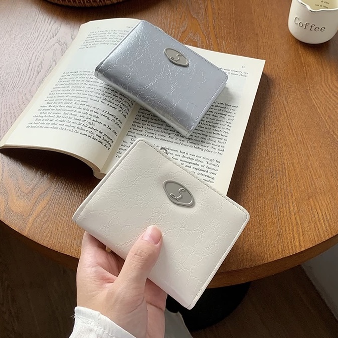 Korean Wax Leather Wallet
