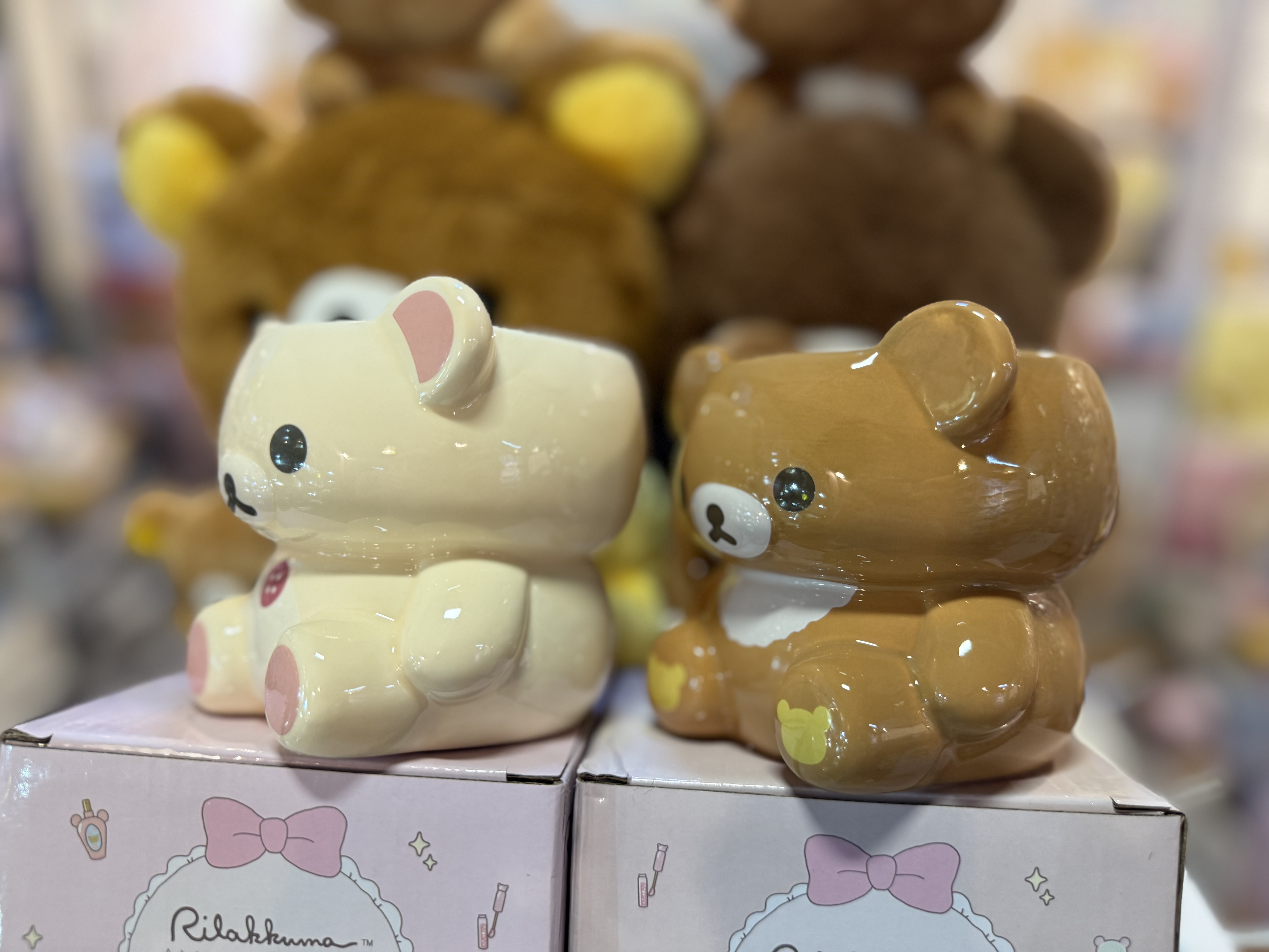 《現貨》全新RILAKKUMA化妝派對系列有耳陶瓷杯