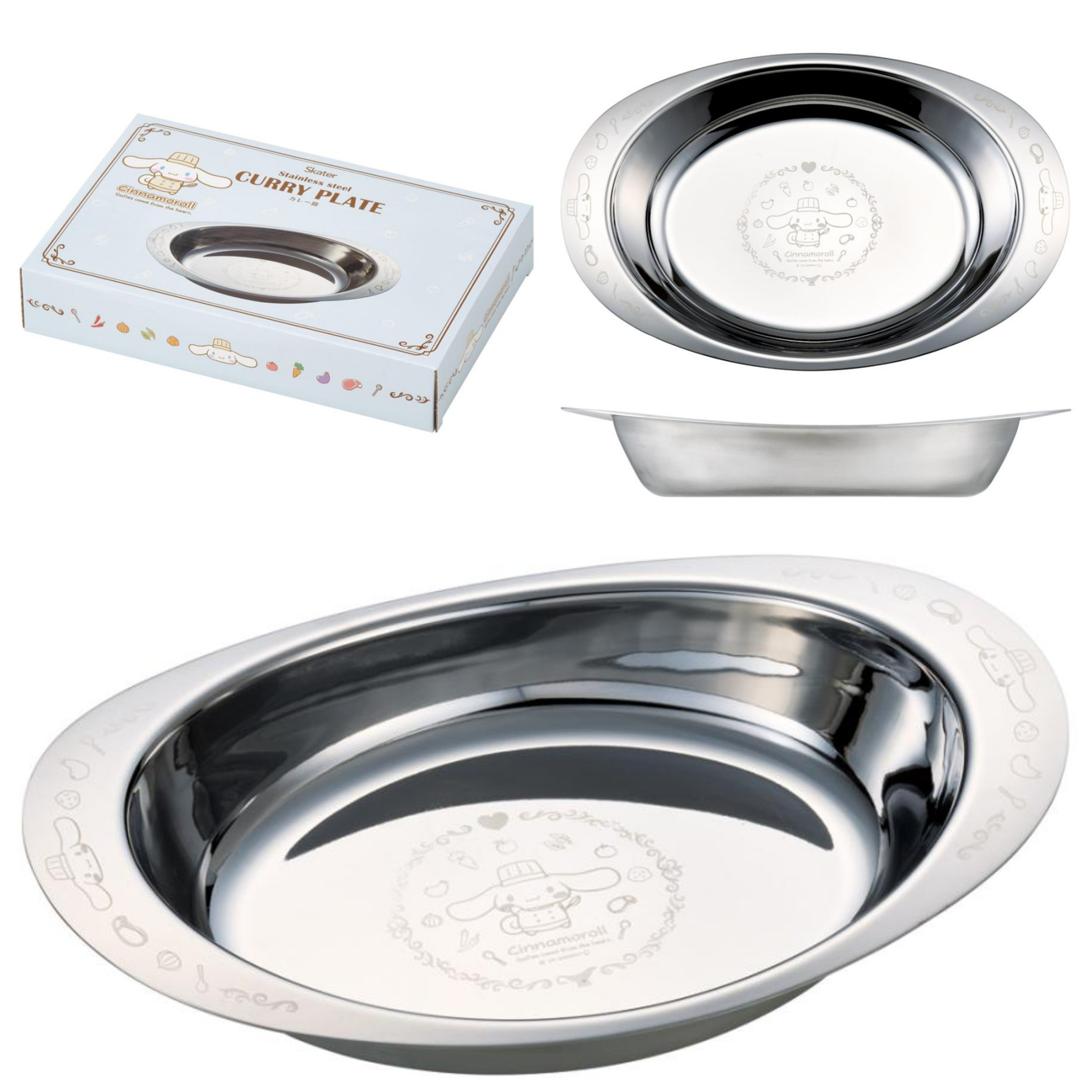 📢開團啦 約3月22日截單一次日本直送~新款玉桂狗不銹鋼盤