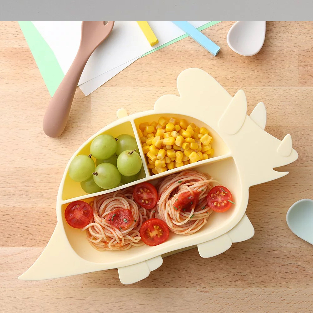 Besovida恐龍兒童學習餐盤