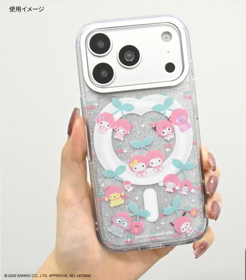 日本直送🇯🇵Sanrio iPhone18 Pro / 17 Pro MagSafe 対応 ケース