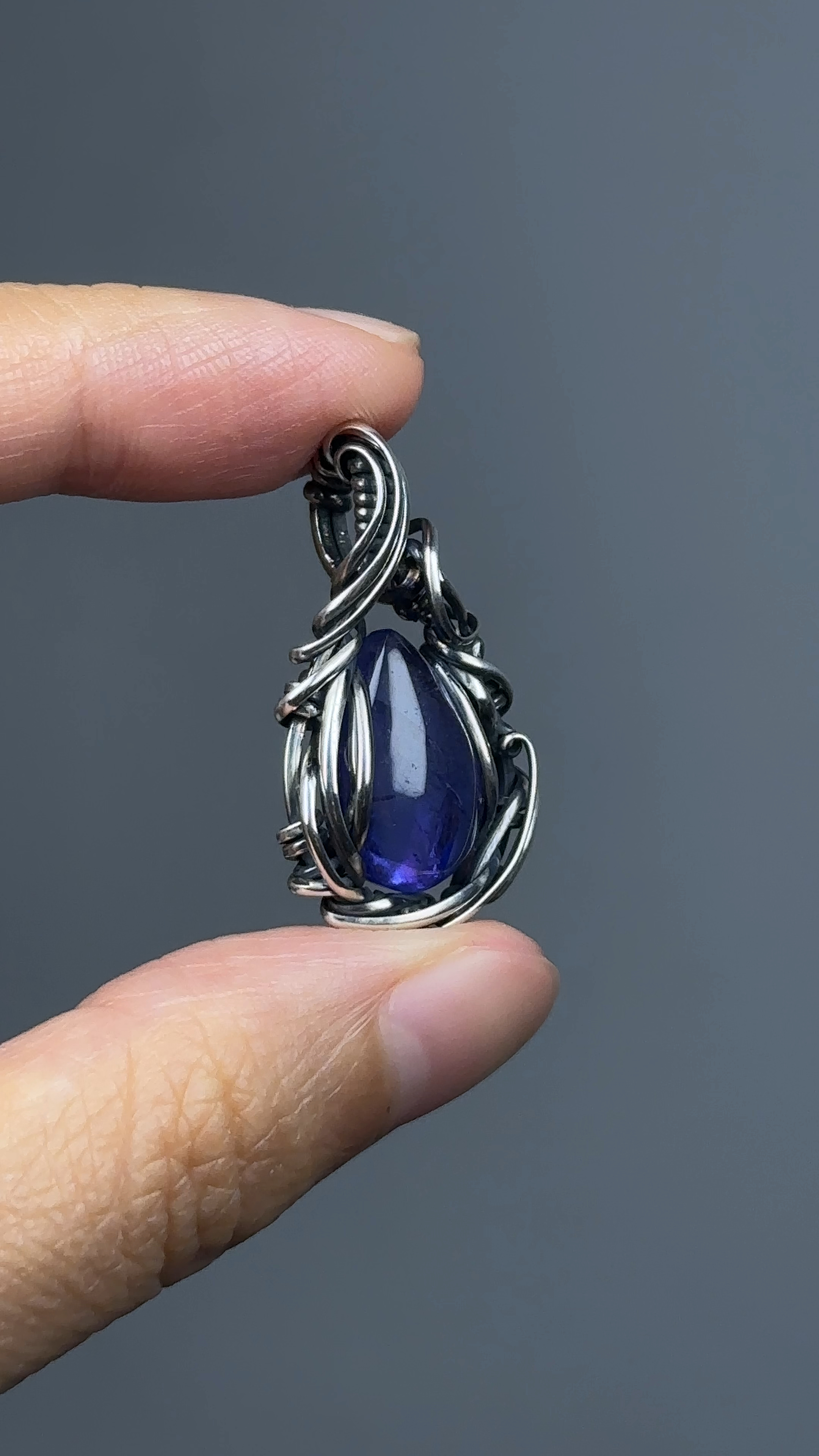 WAS 坦桑石頸鏈 - Tanzanite Pendant