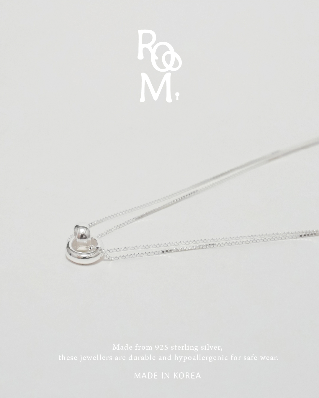 Pure Dual Buckle Necklace