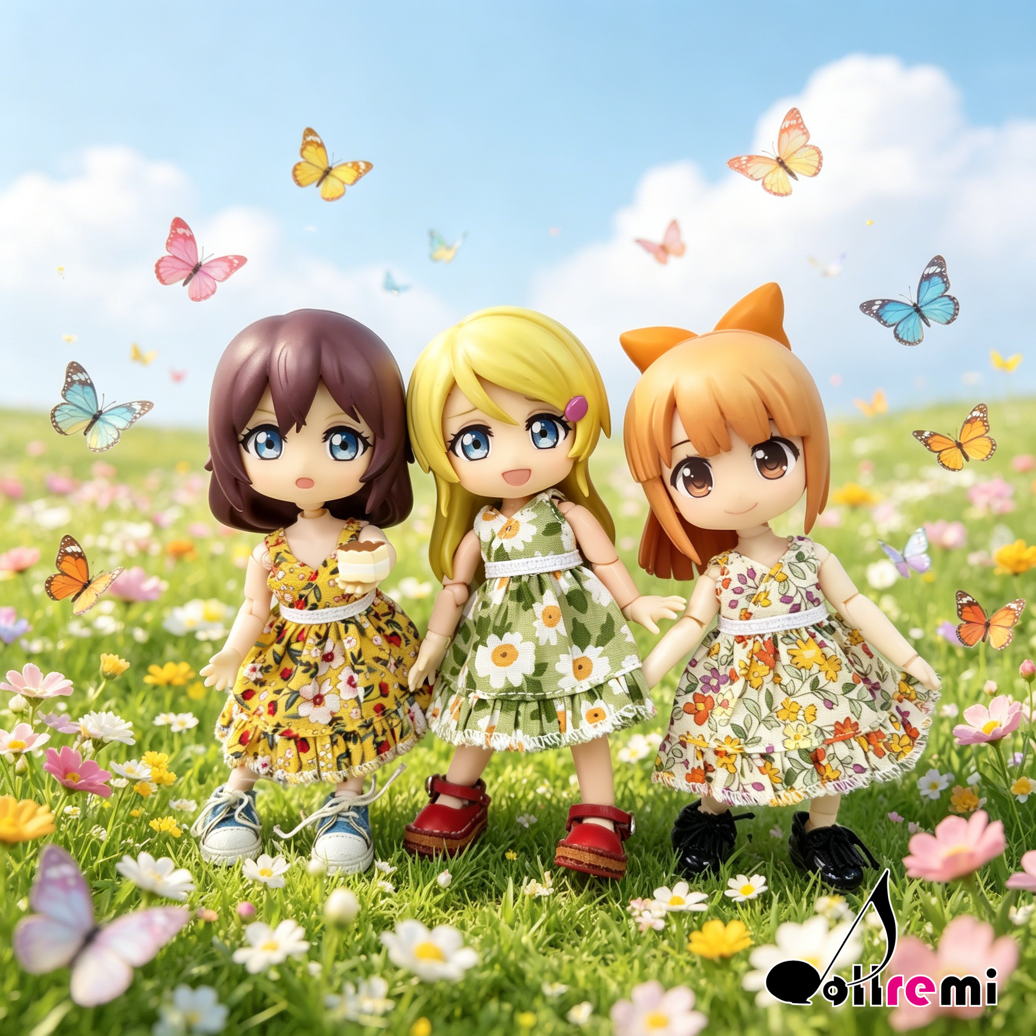 【dollremi】(B202) 碎花背心連衣裙 Sleeveless floral print dress