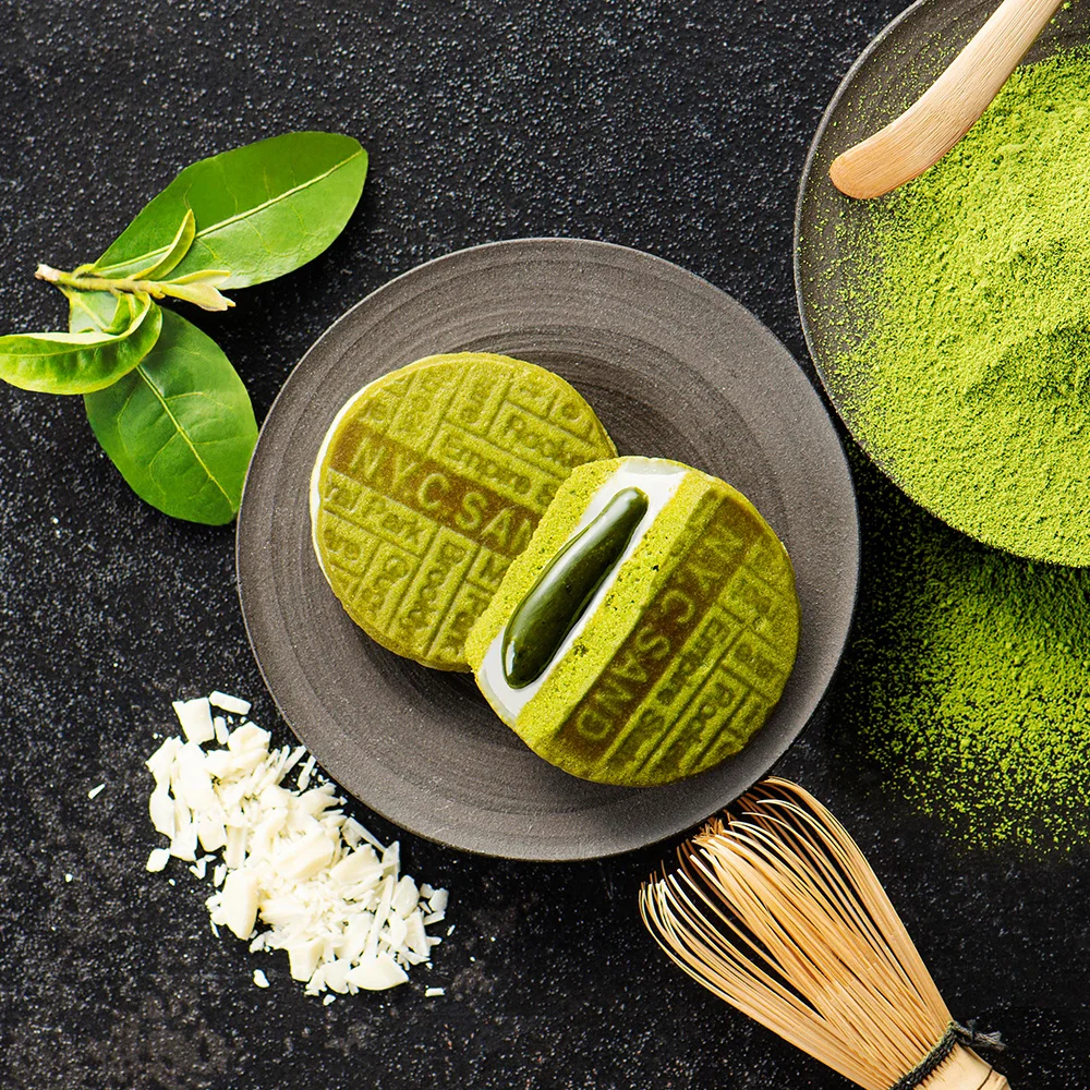 四月連線貨品 - 日本N.Y. CARAMEL SAND CARAMEL 抹茶焦糖牛油餅乾 8件 