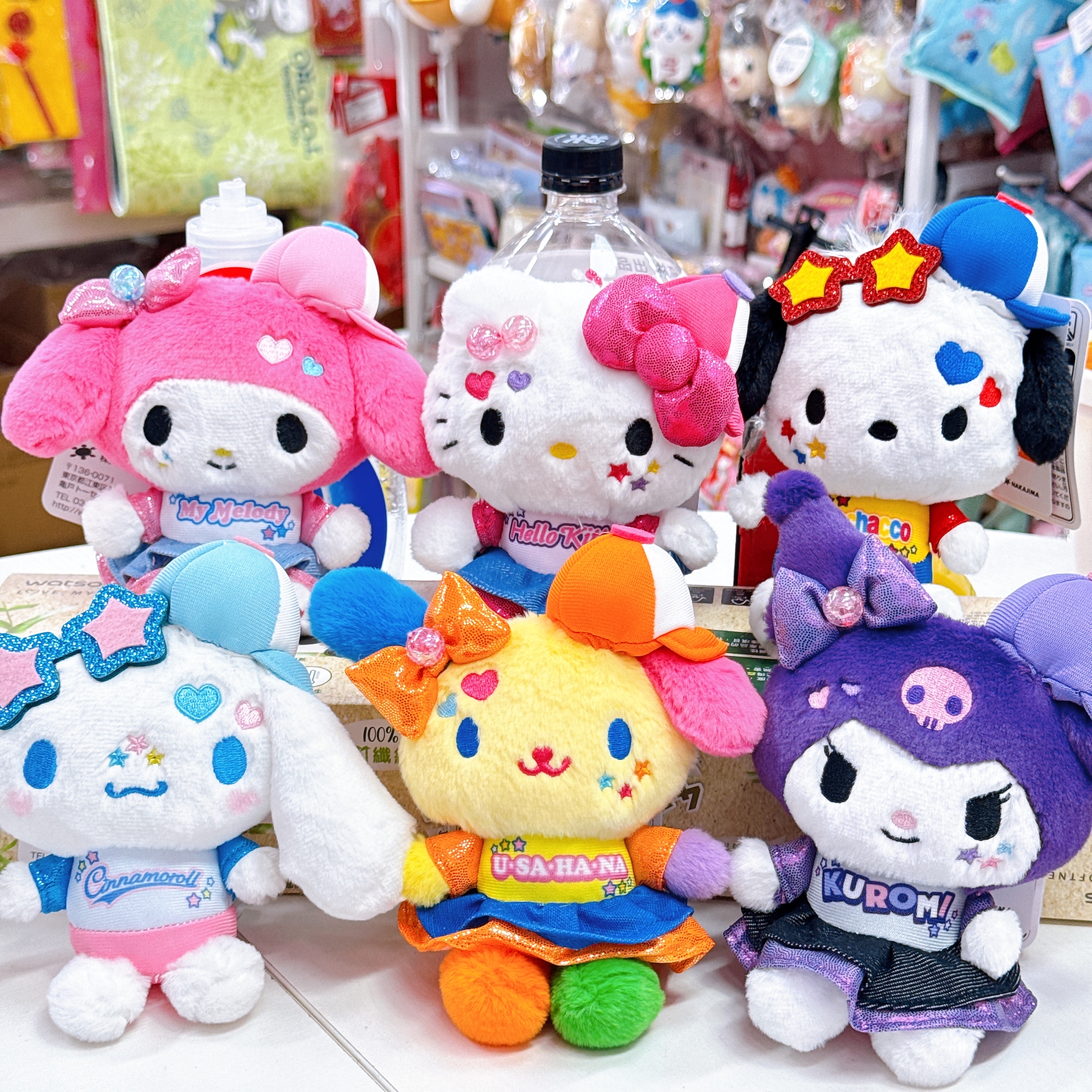 日本直送Sanrio 彩色新款公仔掛飾