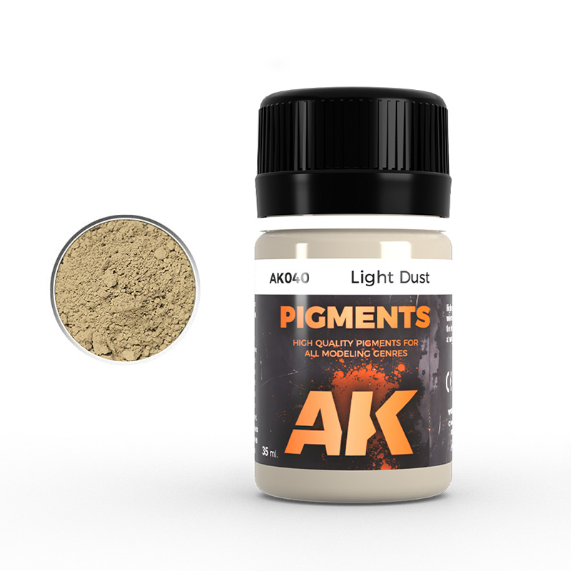 SKU: AK040 LIGHT DUST PIGMENT – PIGMENTO DE POLVO CLARO