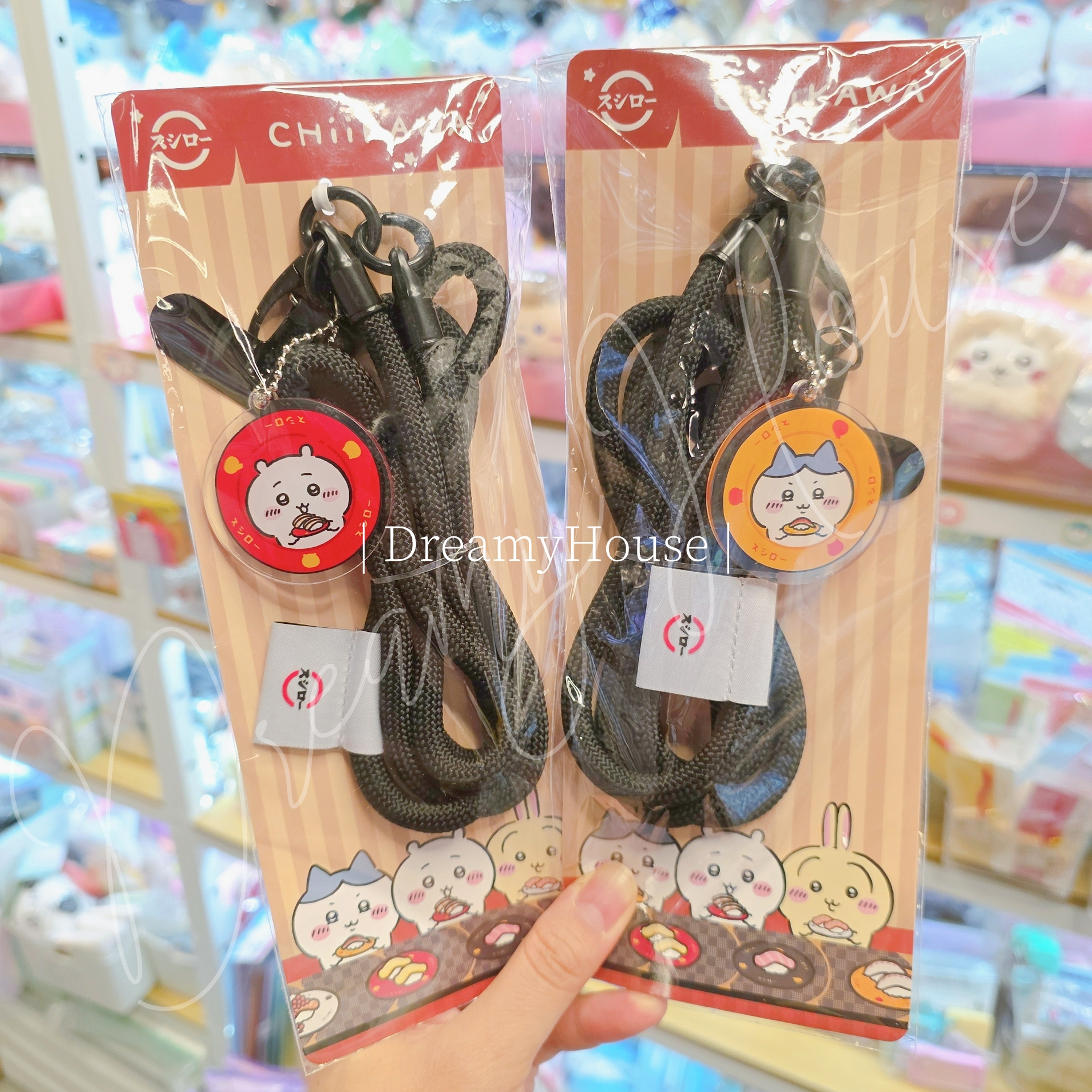 香港 Chiikawa x 壽司郎 手機掛繩