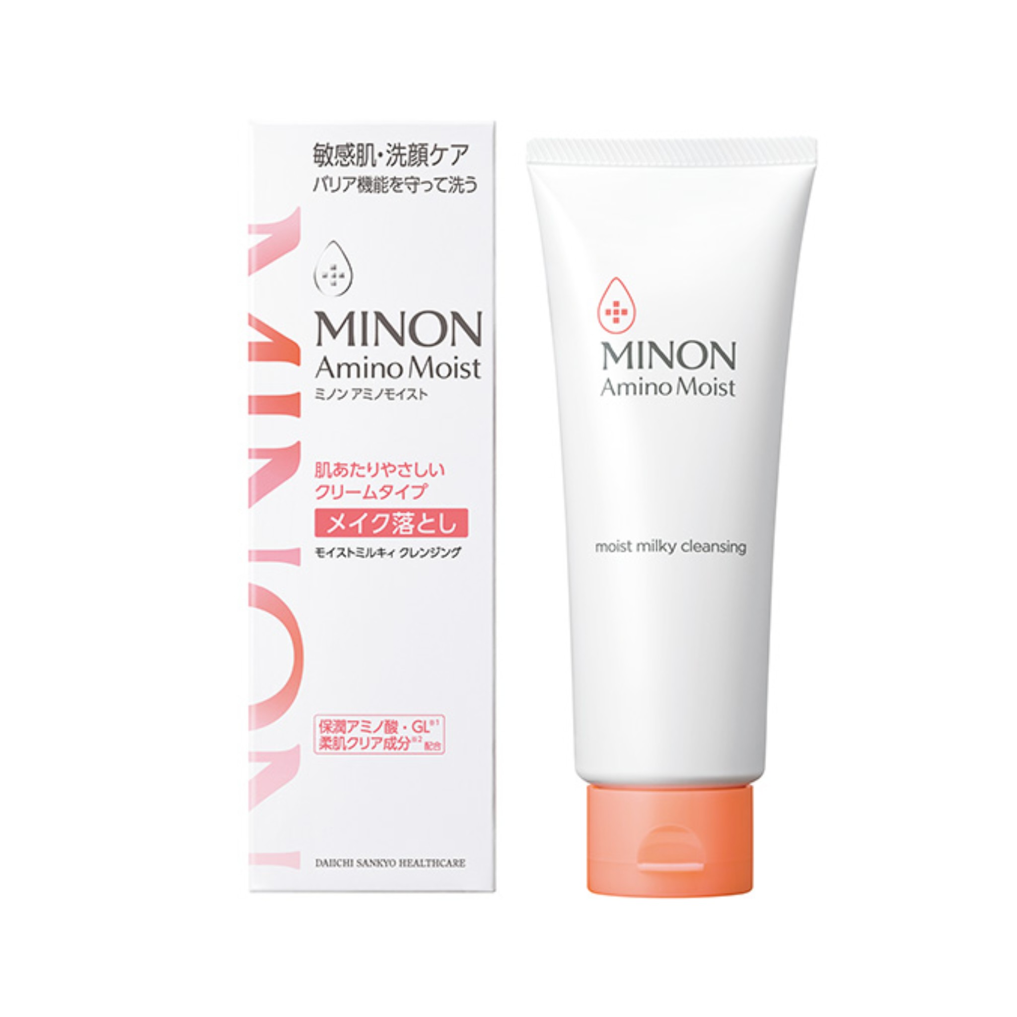日本 MINON Amino Moist 蜜濃氨基酸保濕輕柔卸妝潔面乳 100g