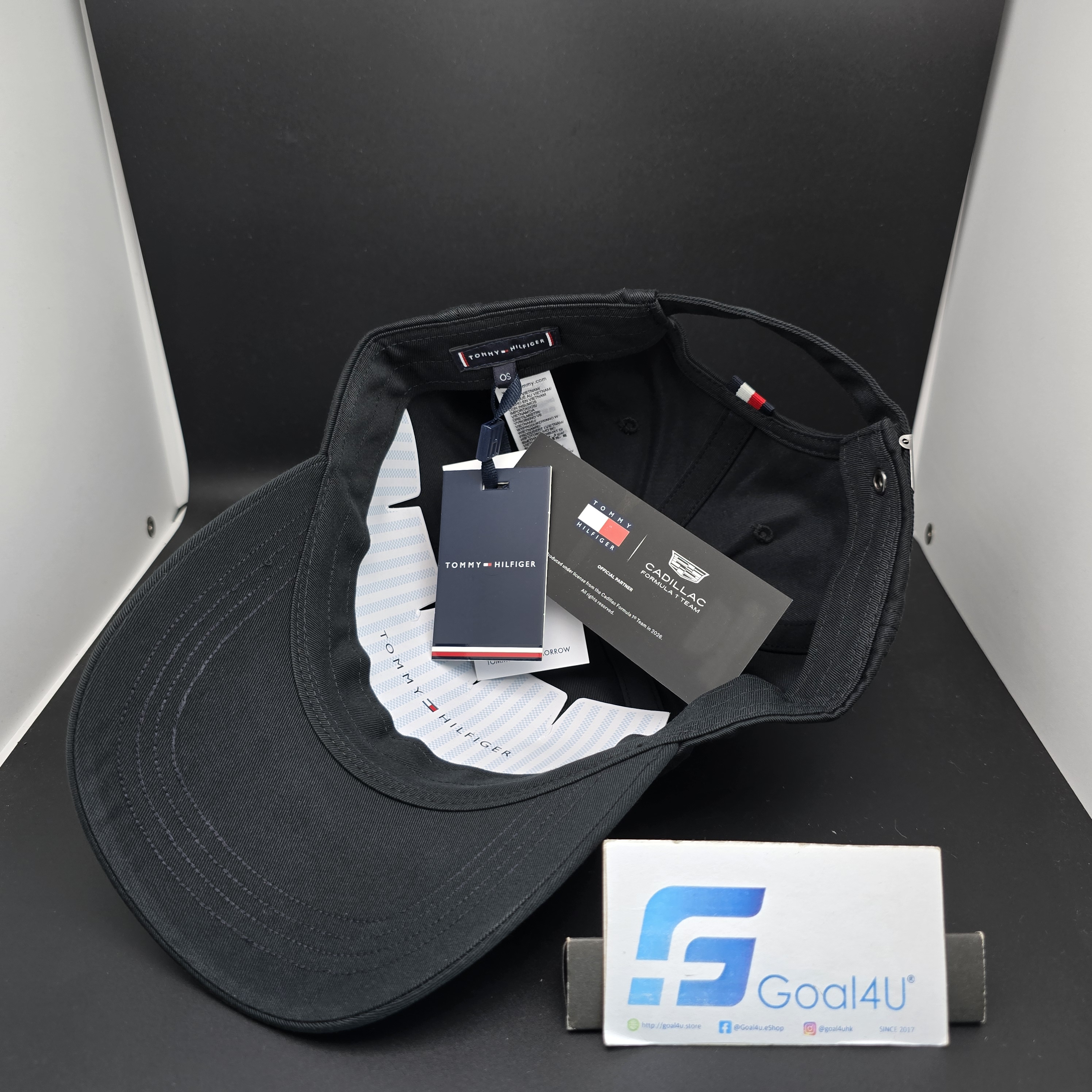 TH x Cadillac F1 Team 凱迪拉克車隊 2026 黑白色 Co Brand Cap AU0AU02082YCF