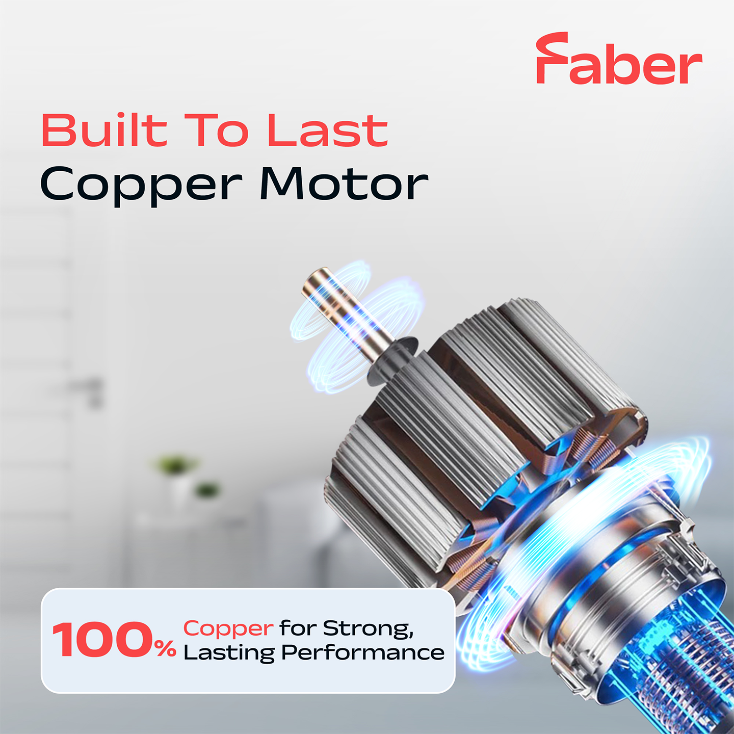 Faber 8" Scento Stand Fan FSF C5311