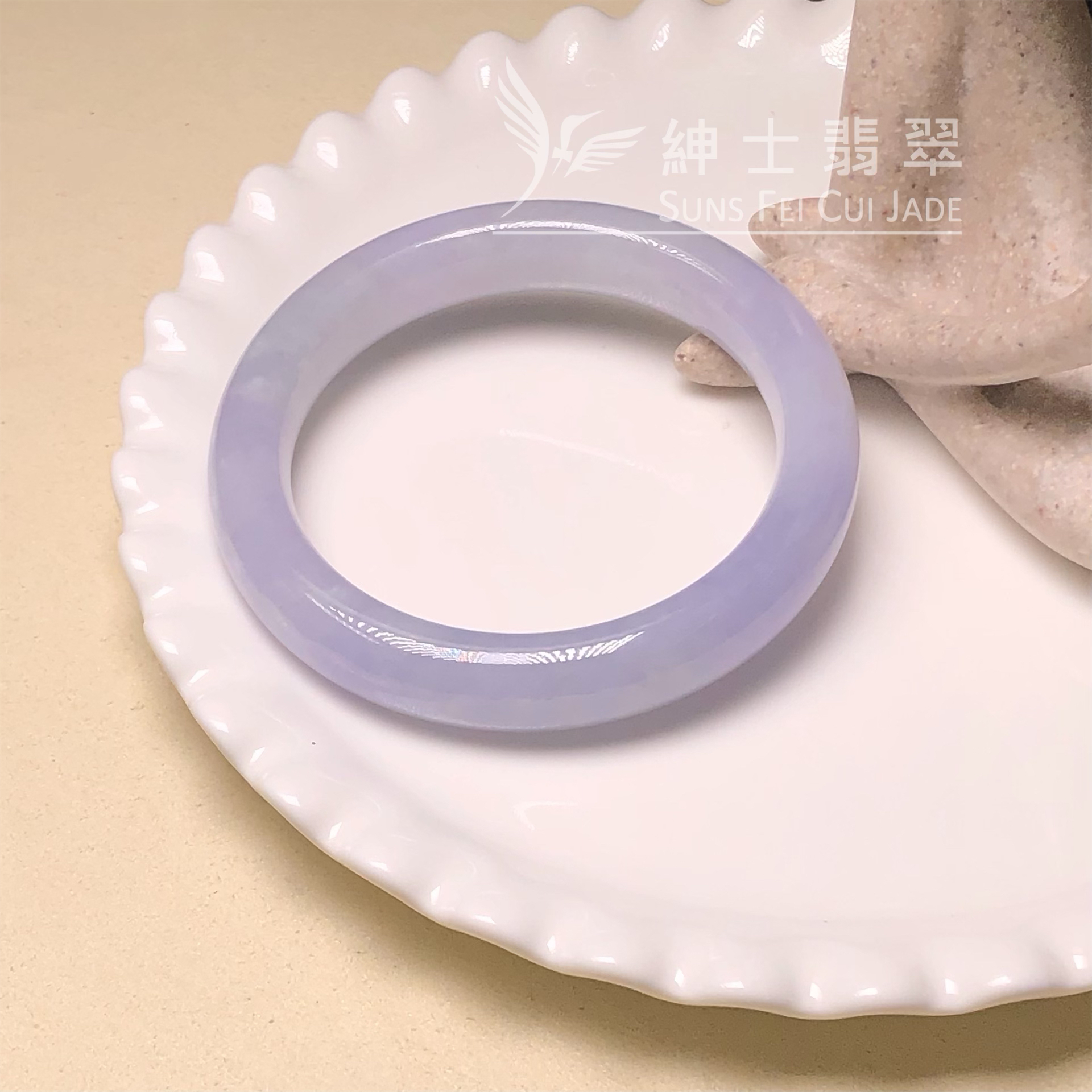 C06744 茄紫福鐲53.9mm