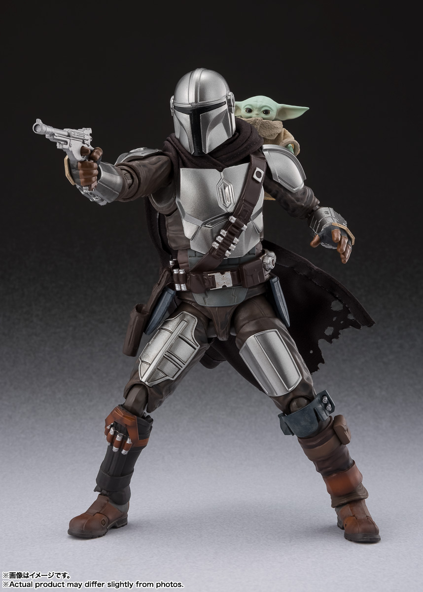(預訂訂金 $200) (總價 $669) Bandai S.H.Figuarts Mandalorian & Grogu (STAR WARS: The Mandalorian and Grogu) SHF 曼達洛人 & 古古 (星球大戰：曼達洛人) (行版) 