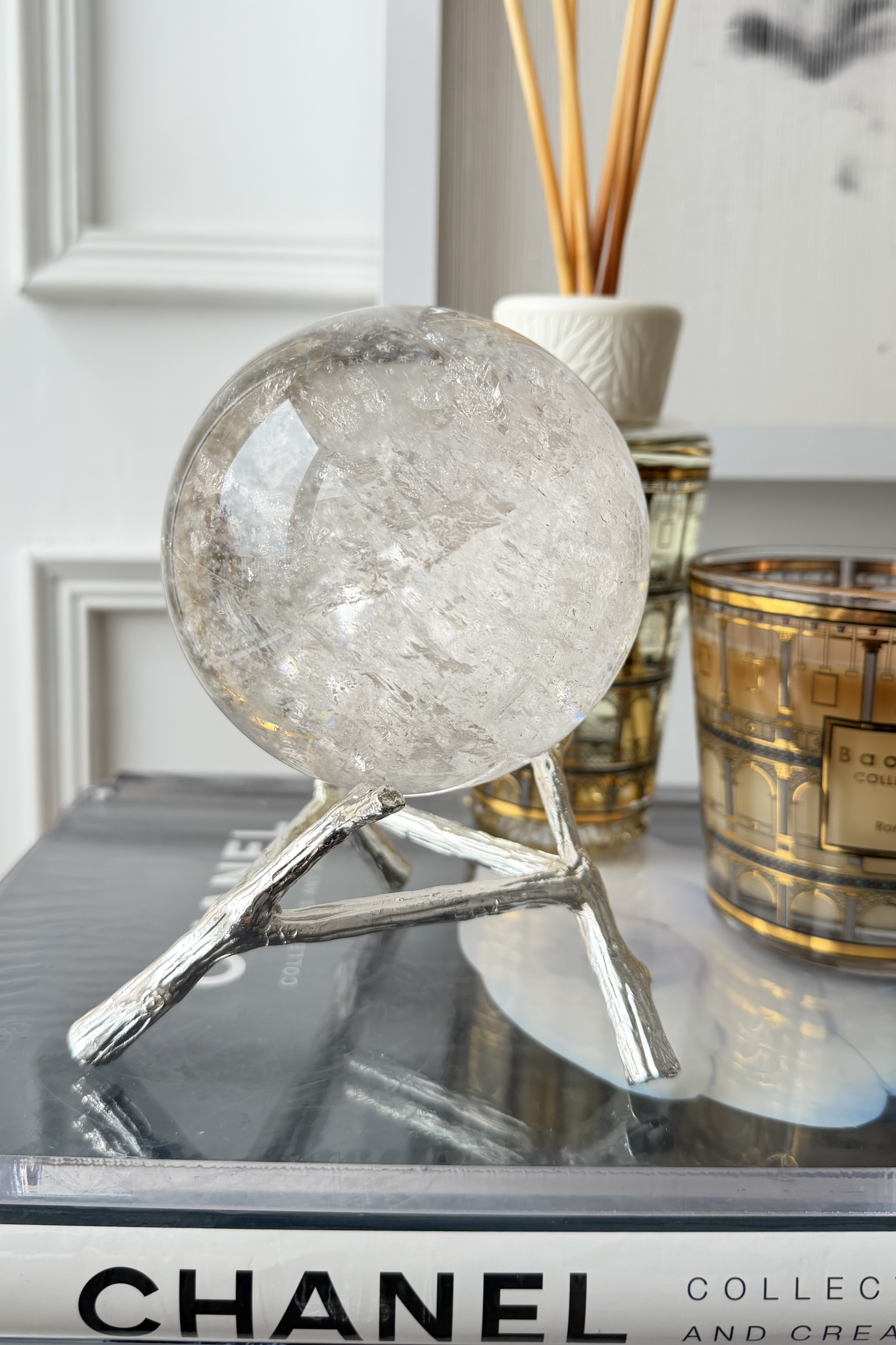   ༒1.2kg+白水晶球༒ CQOO68H8FJGJF86-RA10*JT39