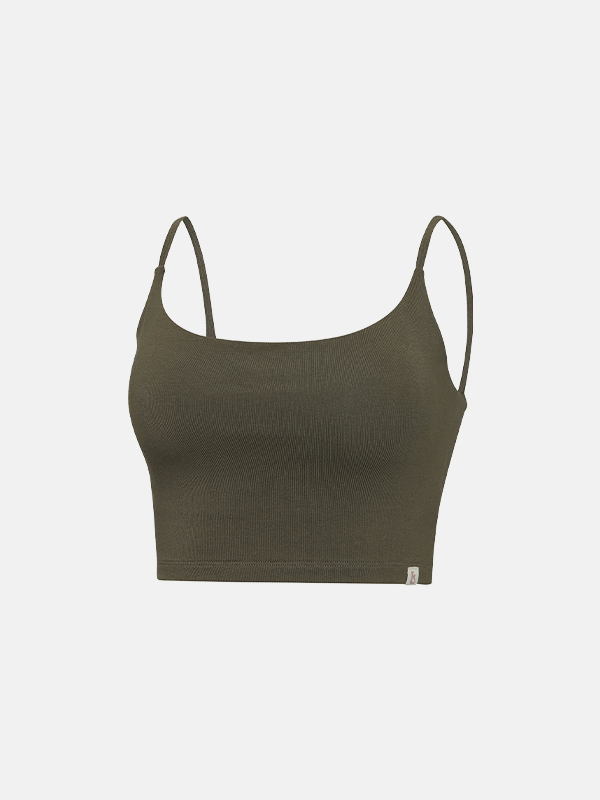 【莫代爾絲滑Bra Top】預購_Soft Cross Bra Top by Grandeline