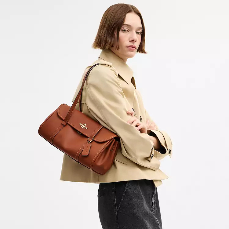 限時優惠❣️Coach outlet～Bridget Flap Shoulder Bag