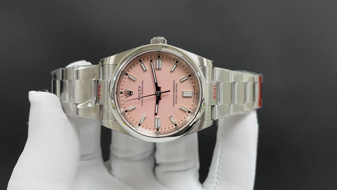 🥇劳力士 蚝式恒动 粉 3230 顶级品质 出货实拍✈️